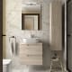 Mueble de baño con encimera del mismo color que el mueble Vima Salgar principal 3