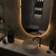 Espejo de baño con luz LED Borneo de Eurobath detalle 7