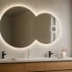 Espejo de baño con luz LED Solaris de Bruntec ambiente 2