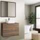 Mueble de baño con encimera de madera Zahara Bruntec principal 1