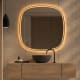 Espejo de baño con luz LED Leda Bruntec principal 1