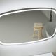 Espejo de baño con luz LED Leda de Bruntec detalle 1