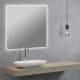 Espejo de baño con luz LED Lisa Bruntec principal 1