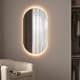 Espejo de baño con luz LED Pol Bruntec ambiente 13