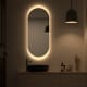 Espejo de baño con luz LED Pol Bruntec principal 6
