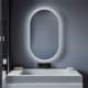 Espejo de baño con luz LED Pol Bruntec ambiente 5