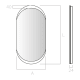 Espejo de baño con luz LED Pol Bruntec croquis 2