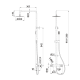 Columna de ducha Bless Imex croquis 6
