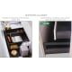 Conjunto mueble de baño frente cristal mate Koba Sanchís opción 5