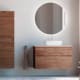 Mueble de baño madera maciza con encimera de Solid surface Alpes 5 Bruntec principal 0