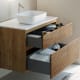 Mueble de baño madera maciza con encimera de Solid surface Alpes 5 Bruntec detalle 2