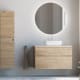 Mueble de baño madera maciza con encimera de Solid surface Alpes 5 Bruntec principal 1