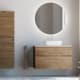Mueble de baño madera maciza con encimera de Solid surface Alpes 5 Bruntec principal 0