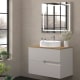 Mueble de baño con encimera de madera Lia Bruntec colores principal 1