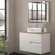 Mueble de baño con encimera de madera Lia Bruntec colores principal 0