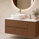 Mueble de baño Alpes 21 Bruntec con encimera Solid Surface blanca principal 3
