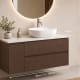 Mueble de baño Alpes 21 Bruntec con encimera Solid Surface blanca croquis 9