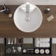 Conjunto mueble de baño Runa Salgar con lavabo sobre encimera detalle 9