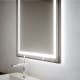 Espejo de baño con luz LED Camelot Bruntec detalle 4