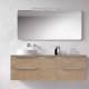 Mueble de baño con encimera de madera Landes Coycama principal 1