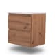 Conjunto de mueble de baño pequeño Nivo Bruntec 2 cajones suspendido principal 0