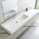 Lavabo suspendido Chiclana Bruntec croquis 1
