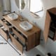 Mueble de baño con encimera de madera Palilleria Horizontal Alpes 9 Bruntec croquis 4
