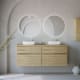 Mueble de baño con encimera de madera Palilleria Horizontal Alpes 9 Bruntec principal 1