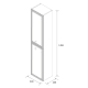 Columna de baño Runa Salgar croquis 10