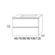 Mueble de baño Granada Visobath croquis 29