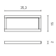 Estante de baño Square Royo croquis 3