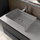 Lavabo sobre encimera Curazao Coycama detalle 5