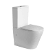 Pack inodoro mate + cisterna + bidé Lisboa Bruntec detalle 1