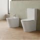 Pack inodoro mate + cisterna + bidé Lisboa Bruntec ambiente 3