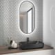 Espejo de baño con luz LED Portia Bruntec principal 1