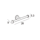 Portarrollos doble Eco 6500 Manillons Torrent croquis 5