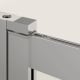 Mampara de ducha Milano 100F Bruntec detalle 5