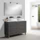 Mueble de baño con encimera de resina Gaia Bruntec principal 0