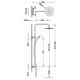 Columnas de ducha Flat Tres croquis 2