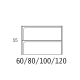 Mueble de baño Índico Visobath croquis 14