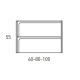 Mueble de baño Índico Visobath croquis 13