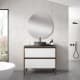 Mueble de baño con encimera de HDF Compatech Icon Visobath principal 2
