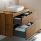 Mueble de baño moderno de madera maciza Alpes 1 Bruntec croquis 4