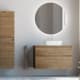 Mueble de baño moderno de madera maciza Alpes 1 Bruntec principal 0