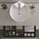 Conjunto mueble de baño Kira Salgar con lavabo sobre encimera detalle 9