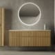 Conjunto de mueble de baño de madera maciza Alpes Bruntec principal 0