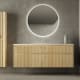 Conjunto de mueble de baño de madera maciza Alpes Bruntec principal 2