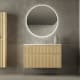 Conjunto de mueble de baño de madera maciza Alpes Bruntec principal 1
