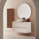 Conjunto mueble de baño con lavabo sobre encimera Deco Lux Sanchis principal 0