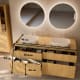 Mueble de baño madera maciza ranurada Alpes 9 Bruntec croquis 4